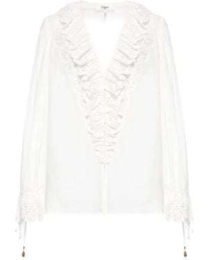 Chloé Blouse - White