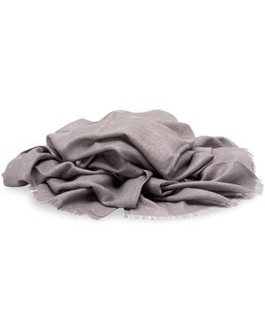 Brunello Cucinelli Sparkling Scarf - Grey