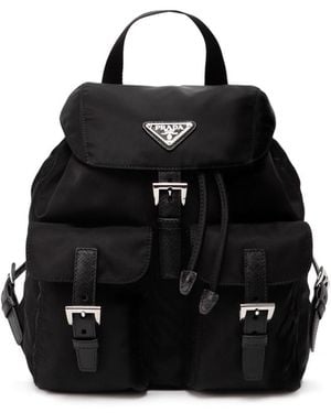 Prada Small Re-Nylon Backpack - Black