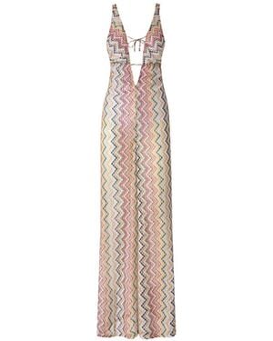 Missoni Long Jumpsuit - White
