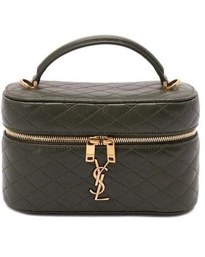 Saint Laurent 'Gaby' Vanity Bag - Blue