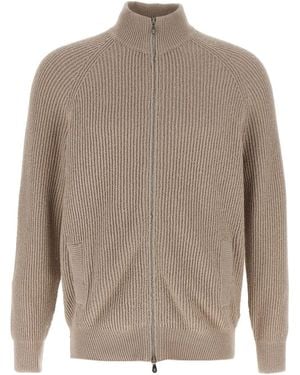 Brunello Cucinelli Cotton Cardigan Clothing - Brown