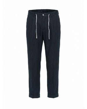Barba Napoli Chino Trousers - Blue