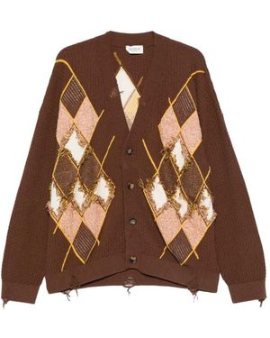 Laneus Cardigan - Brown