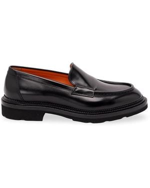Santoni 'Groover' Loafers - Black