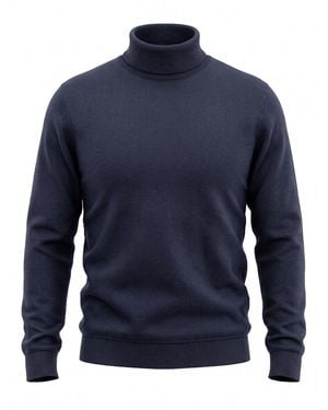 Altea Turtle Neck Sweater - Blue