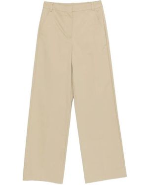 Patrizia Pepe Logo-Detail Pants - White