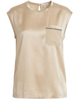 Brunello Cucinelli Blouse - Natural