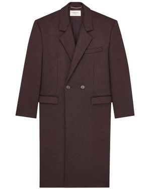 Saint Laurent Coat - Purple