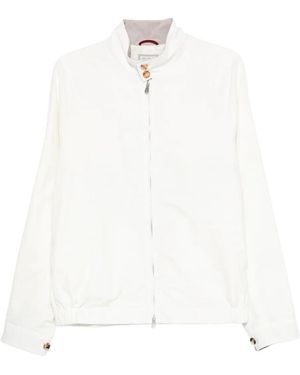 Brunello Cucinelli Bomber Jacket - White