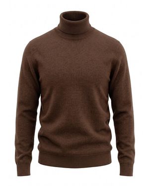 Drumohr Turtle Neck - Brown