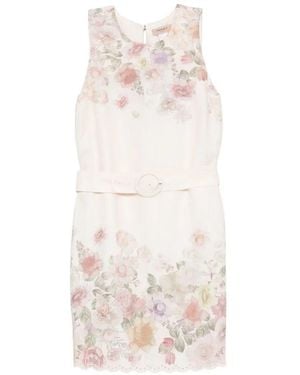 Twinset Straight Mini Dress - White