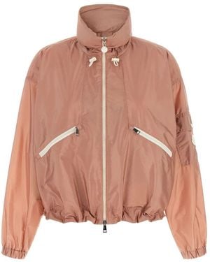 Moncler Marmacy Nylon Blouson Jacket - Pink