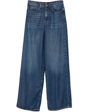 3x1 'Flip Jean' Wide Leg Pants - Blue
