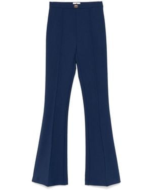 パンツ ELISABETTA FRANCHI Woman Pants Blue PA084 E84 Elisabetta Franchi Pants - Size 42 IT