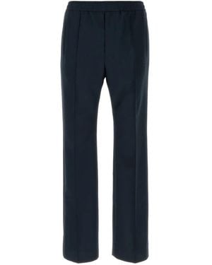 Gucci Blue Polyester Casual Pants