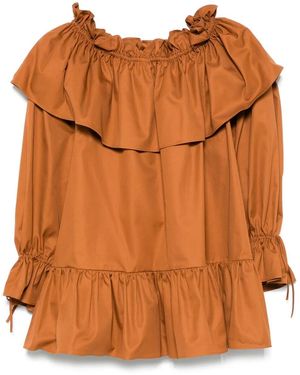 Saint Laurent Short Dresses - Brown