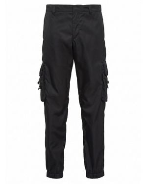 Prada Re-Nylon Trousers - Black