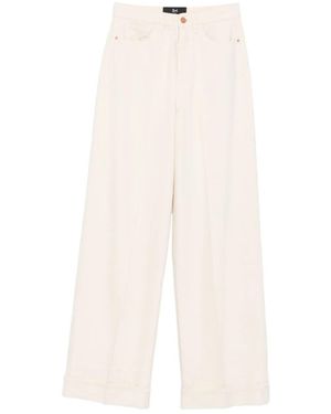3x1 'Flip Cuffed' Jeans - White