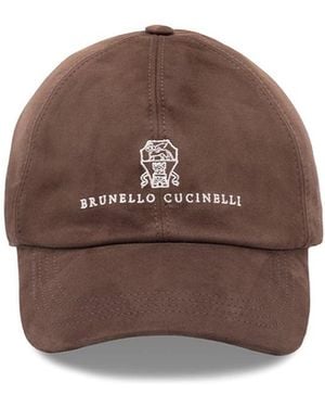 Brunello Cucinelli Baseball Cap - Brown