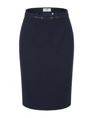 Elisabetta Franchi Skirt - Blue