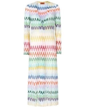 Missoni Long Cardigan - White