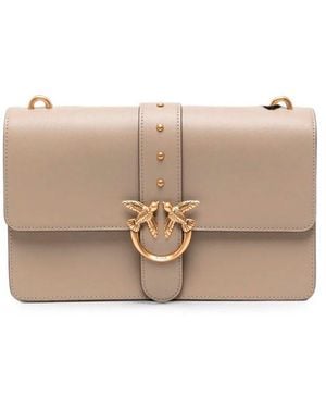 Pinko Love One Classic Bag - Natural