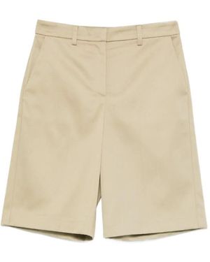 Patrizia Pepe Tailored Shorts - Natural