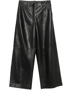 P.A.R.O.S.H. Leather Pants - Gray