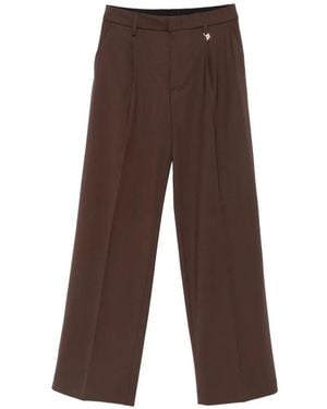 Dondup 'Lia' Loose Fit Pants - Brown