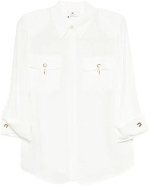 Elisabetta Franchi Viscose Shirt - White