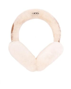 UGG Embroidery Earmuff - White