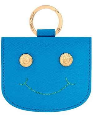 Longchamp 'Les Champions Epure' Card Holder - Blue