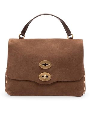 Zanellato Small 'Postina Jones' Handbag - Brown