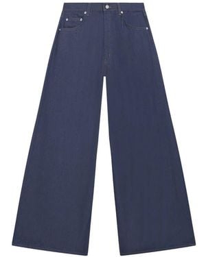 Dondup 'Maggie' Wide Leg 5-Pocket Jeans - Blue
