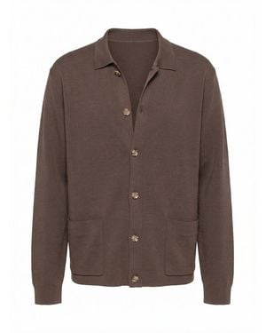 Barba Napoli Cardigan - Blue