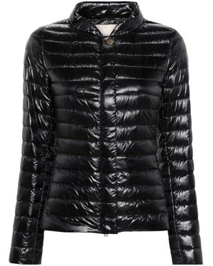 Herno Nylon Short Down Jacket - Black