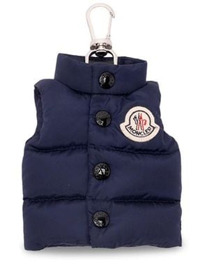 Moncler 'Vest' Key Ring - Blue