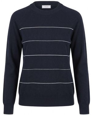 Peserico Round Neck Jumper - Blue