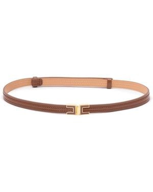Elisabetta Franchi Belt - White