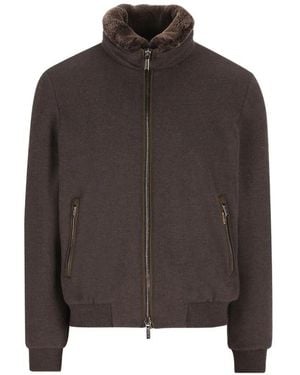 Moorer 'Bellati' Padded Jacket - Brown