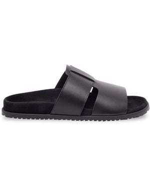 Dolce & Gabbana Leather Sandals - White