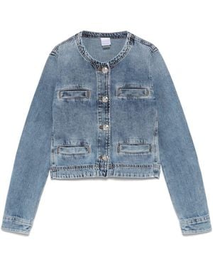 Pinko `Durban` Denim Jacket - Blue