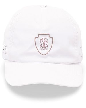 Brunello Cucinelli Baseball Cap - White