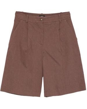 Pinko Tailored Shorts - Purple