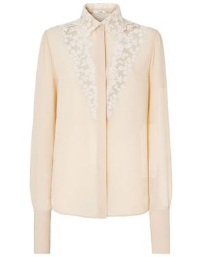 Fendi Georgette Shirt - White