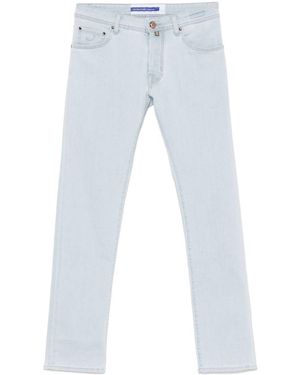 Jacob Cohen 5-Pocket Slim Fit` Nick` Jeans - Blue