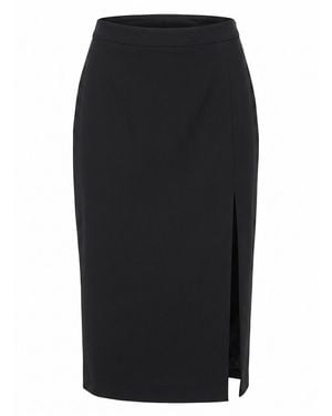 Dondup Tone On Tone Skirt - Black