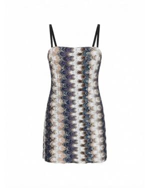 Missoni Sleeveless Short Dress - Multicolor