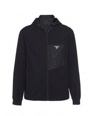 Prada Technical Fabric Jacket - Blue